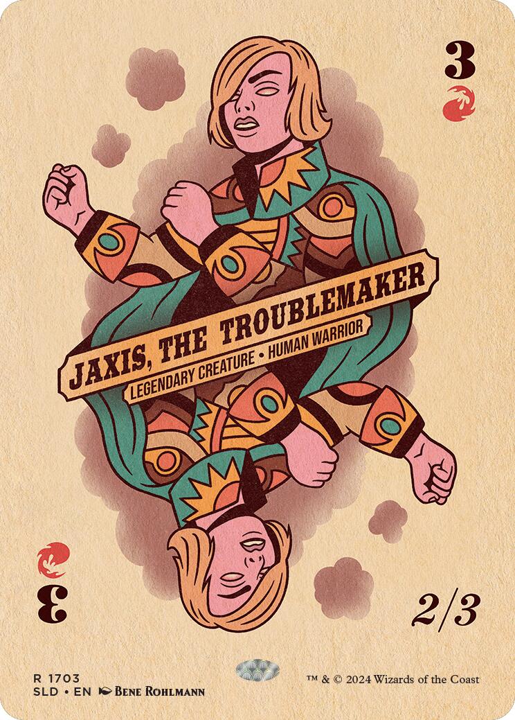 Jaxis, the Troublemaker - Secret Lair Drop Series - Magic: The Gathering