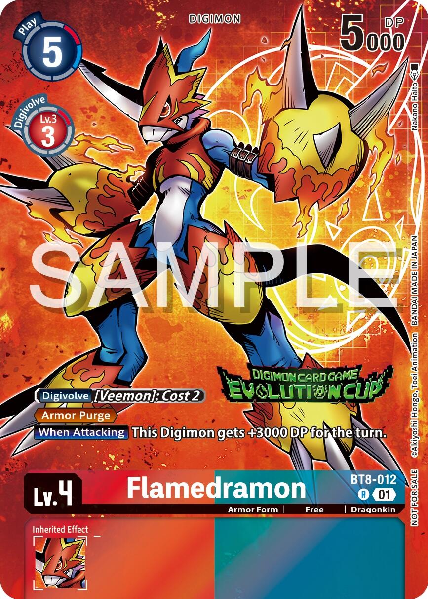 Flamedramon - BT8-012 (2024 Evolution Cup)
