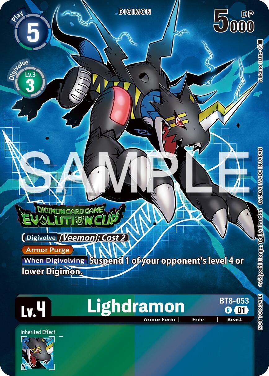 Lighdramon - BT8-053 (2024 Evolution Cup) - New Awakening - Digimon ...