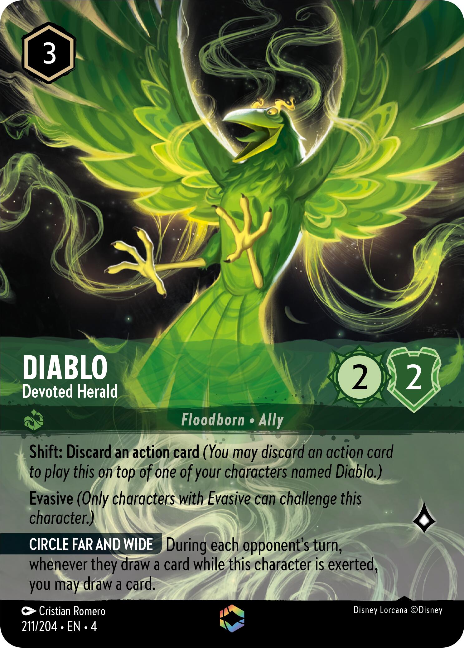 Diablo - Devoted Herald (Enchanted) - Ursula's Return - Disney 