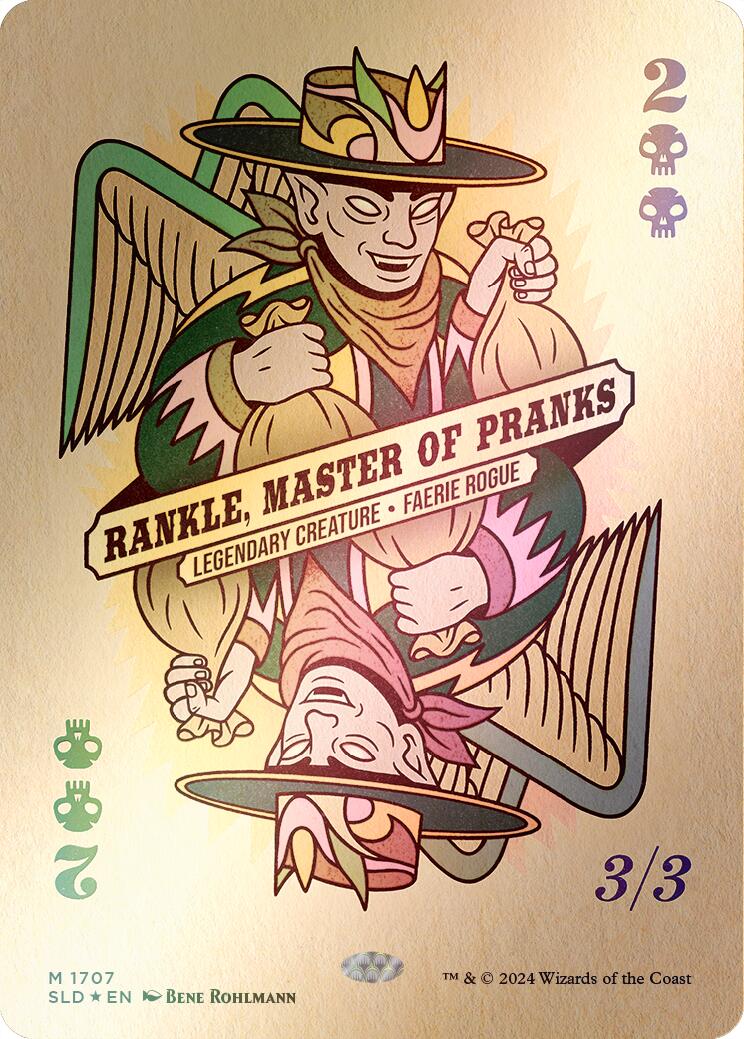 Rankle, Master Of Pranks – MTG Commander Single, Magic The Gathering Card (Near Mint+)