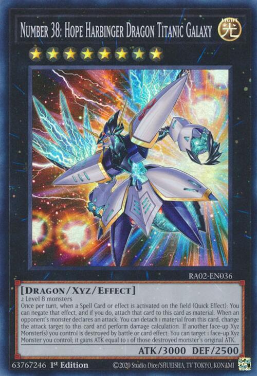 Number 38: Hope Harbinger Dragon Titanic Galaxy - 25th Anniversary