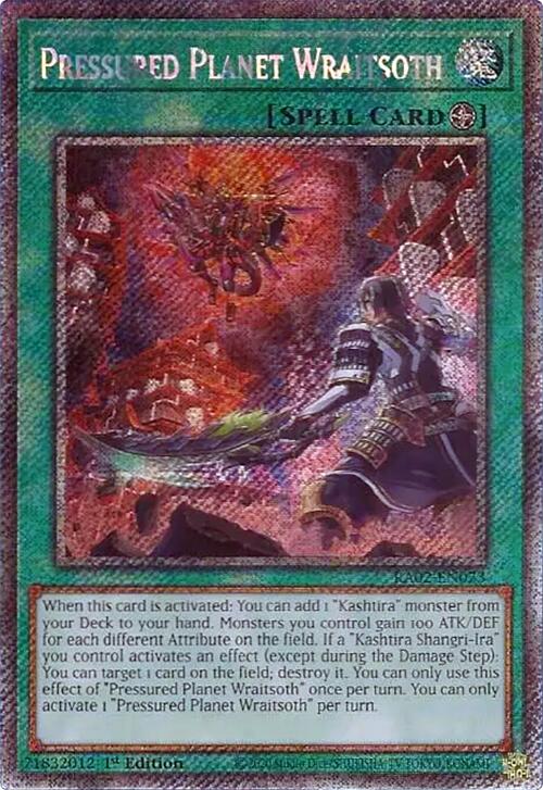 yugioh planet cards Amazon.com: YU-GI-OH! - Kozmo Dark (SHVI-EN085) - Shining Victories - Unlimited Edition You can only activate 1 Pressured Planet Wraitsoth per turn. Legendary Planets (Rework) - Casual