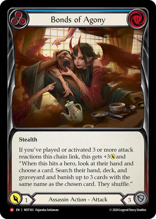 Bonds of Agony - Part the Mistveil - Flesh and Blood TCG