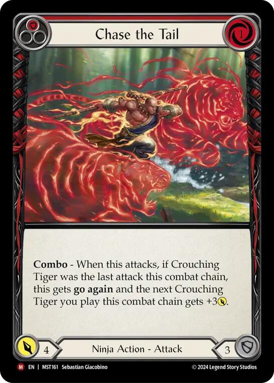 Chase the Tail - Part the Mistveil - Flesh and Blood TCG