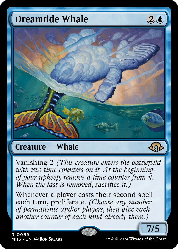 Dreamtide Whale - Modern Horizons 3 - Magic: The Gathering