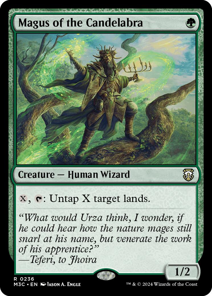 Magus of the Candelabra Commander Modern Horizons 3 Magic The Gathering