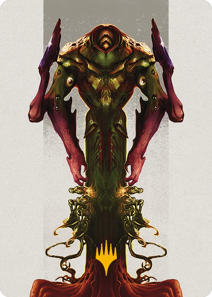 Forest Art Card (Gold-Stamped Planeswalker Symbol) [Avatar: The Last Airbender Art Series] main image 1