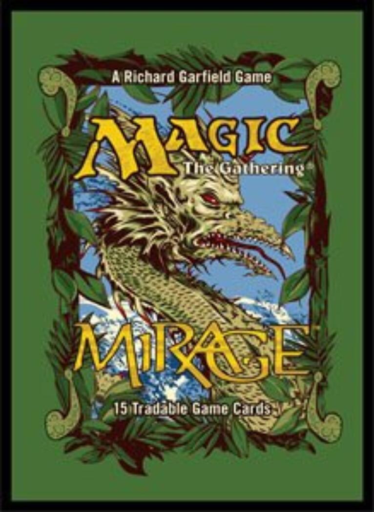 Magic MTG Players Card Sleeves - Retro Core - Mirage MTGS-254 (80 ...