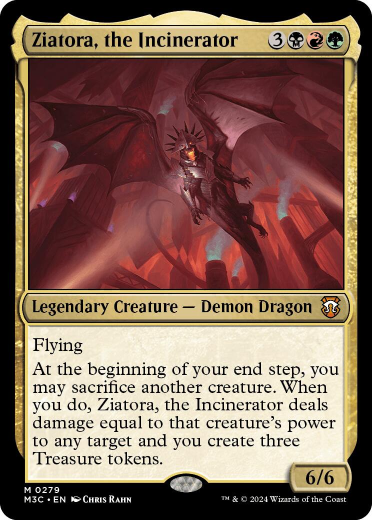 Ziatora, the Incinerator (Ripple Foil) - Commander: Modern Horizons 3 ...