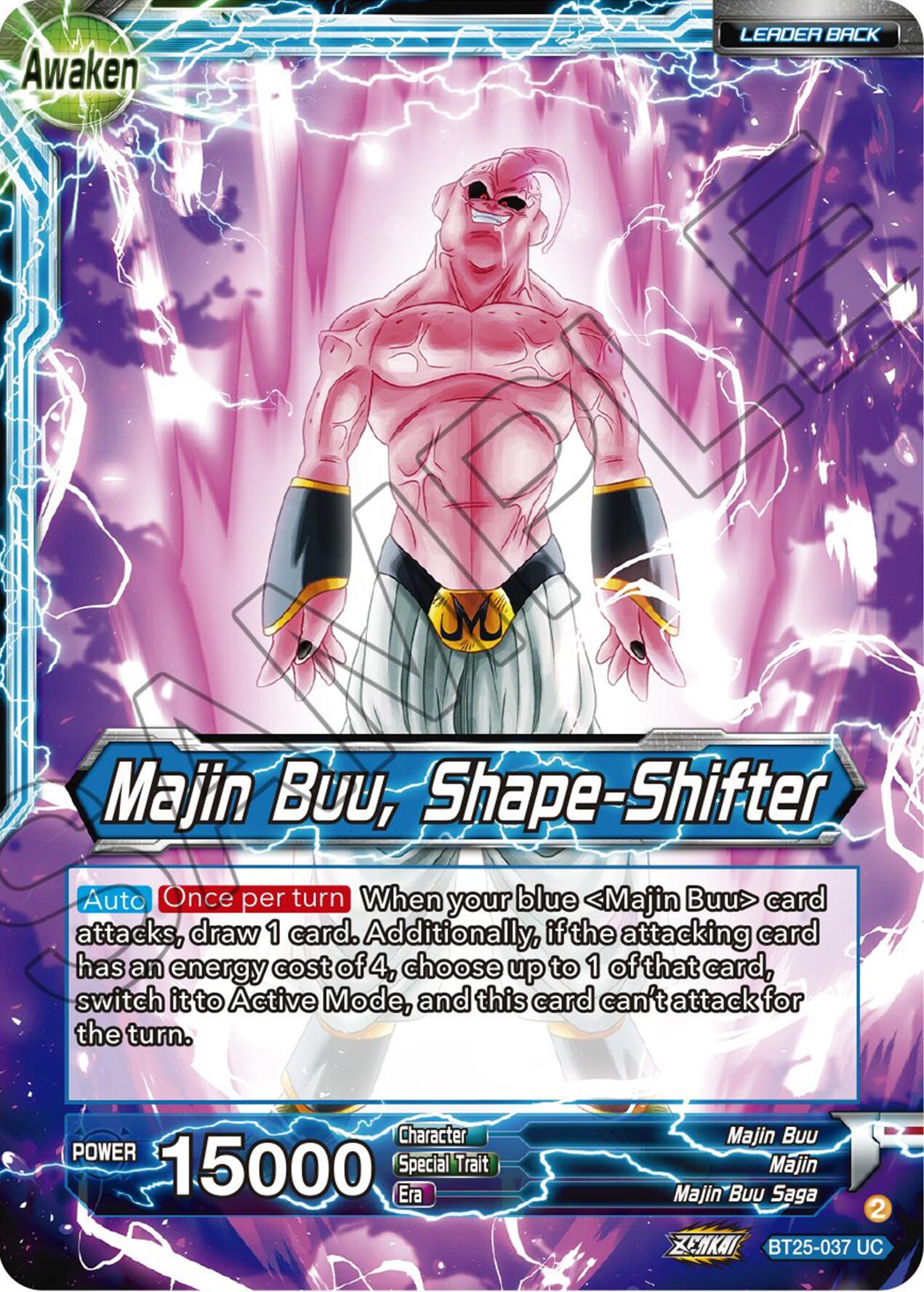 Majin Buu // Majin Buu, Shape-Shifter - Legend of the Dragon Balls ...