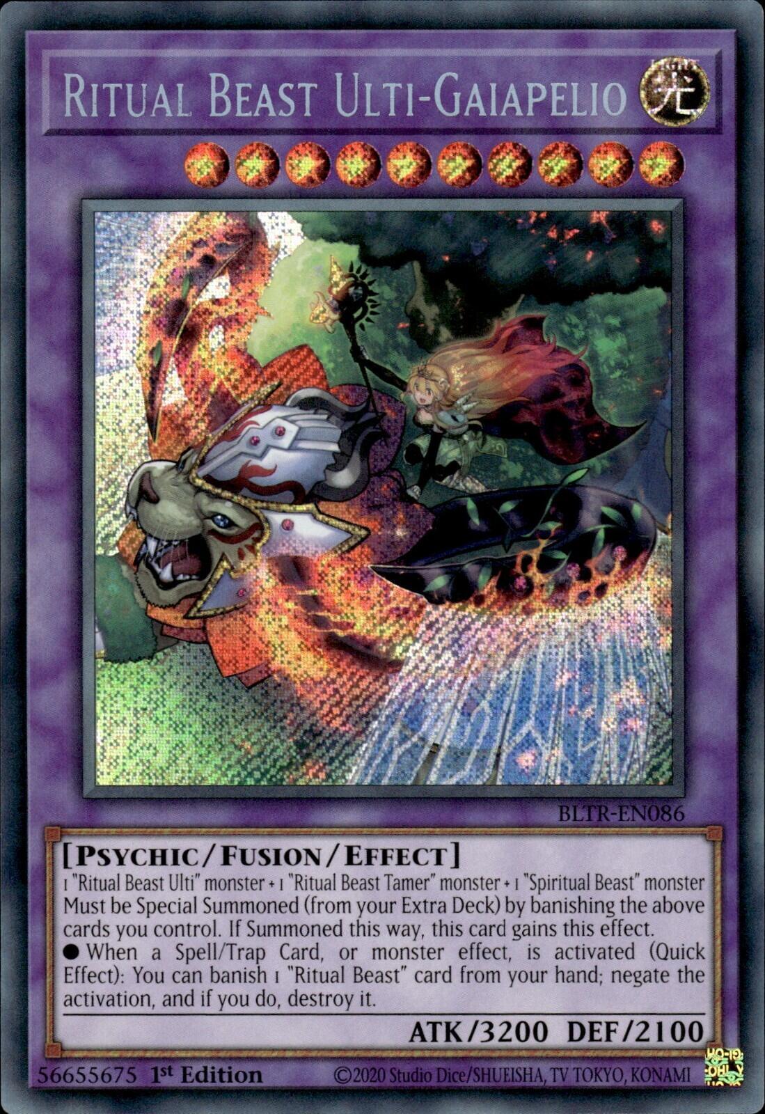 Ritual Beast Ulti-Gaiapelio - Battles of Legend: Terminal Revenge - YuGiOh