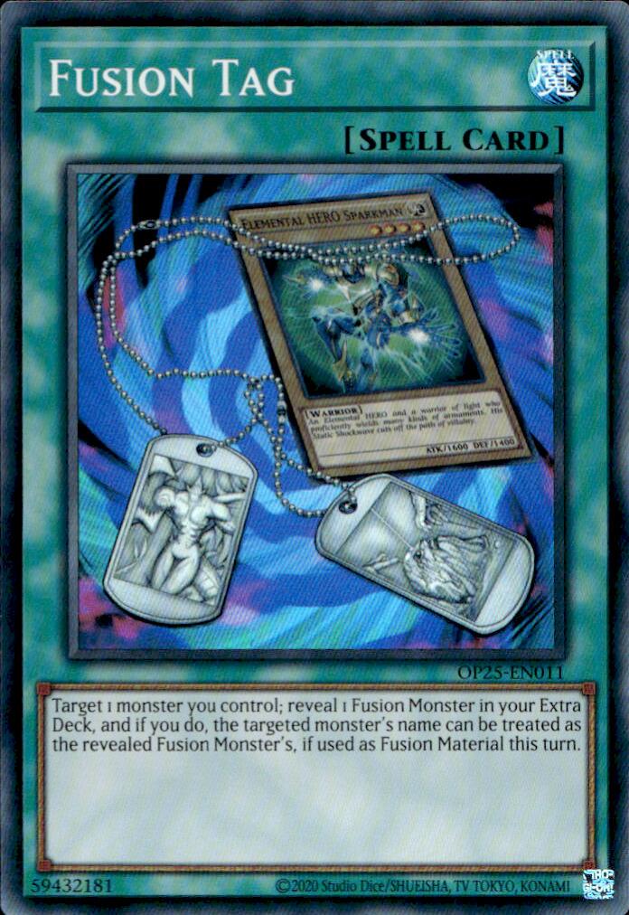 Fusion Tag - OTS Tournament Pack 25 - YuGiOh