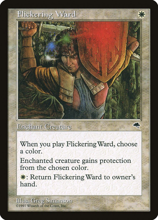 Flickering Ward Tempest Magic The Gathering