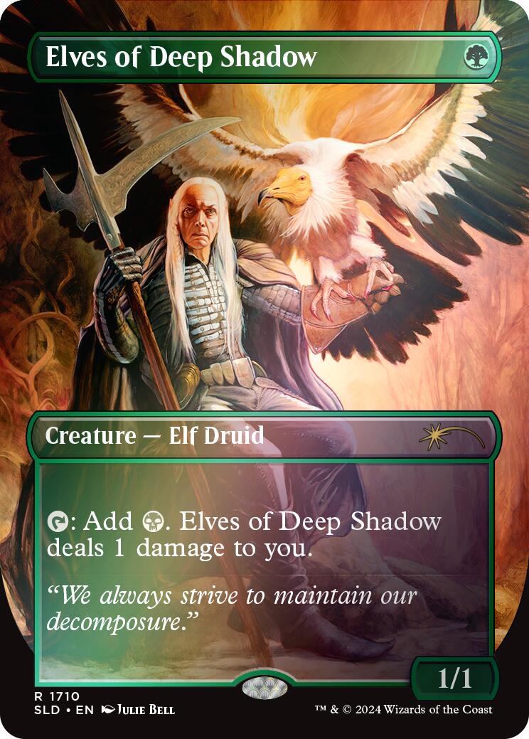 Elves of Deep Shadow (Rainbow Foil) - Secret Lair Drop Series - Magic ...