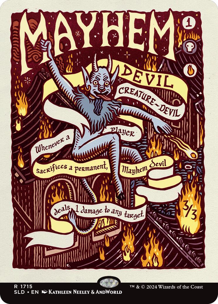 Mayhem Devil - Secret Lair Drop Series - Magic: The Gathering