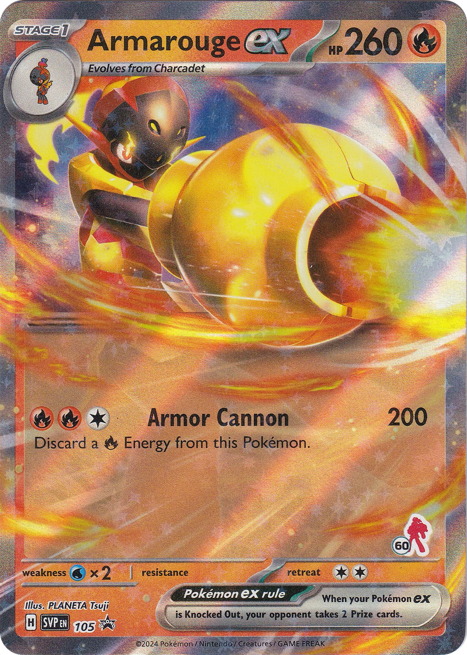 Armarouge ex card artwork