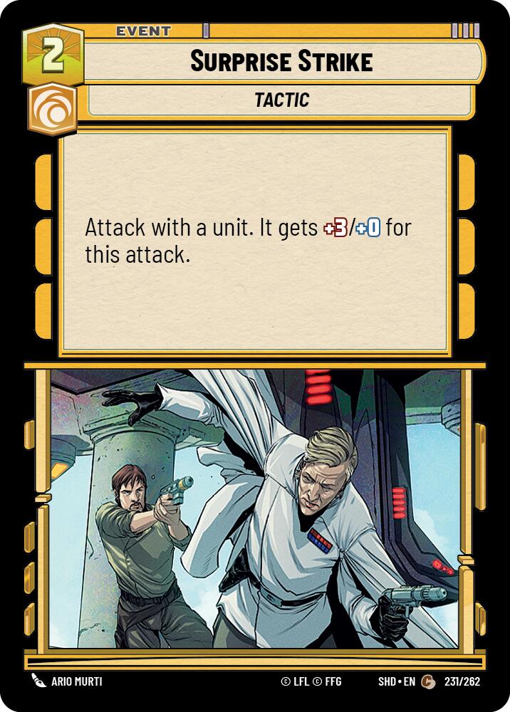 thumbnail image 2 of Star Wars Unlimited Card: SOR43 - Superlaser Blast | TCG Single | Fantasy Flight Games 2 of 4