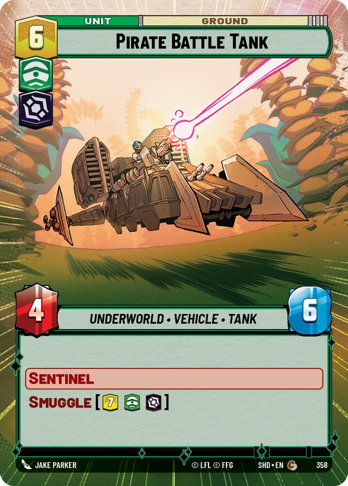 Pirate Battle Tank (Hyperspace) - Shadows of the Galaxy - Star Wars ...