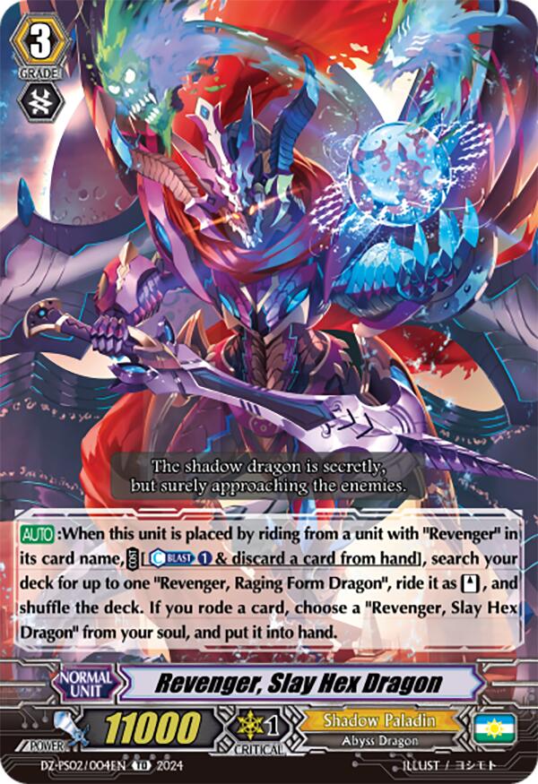 Revenger, Slay Hex Dragon - DZ-PS02: Premium Deckset “Revenger ...