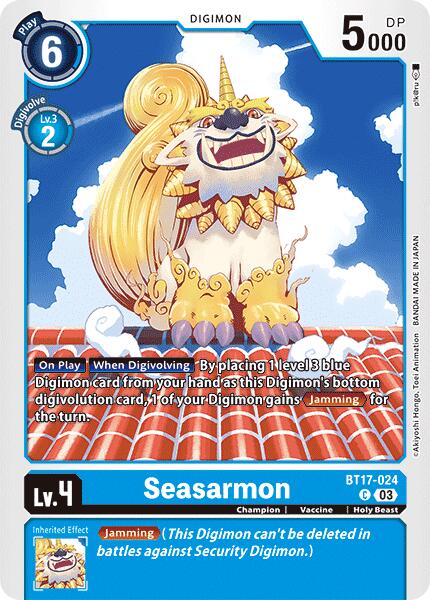 Seasarmon - Secret Crisis - Digimon Card Game