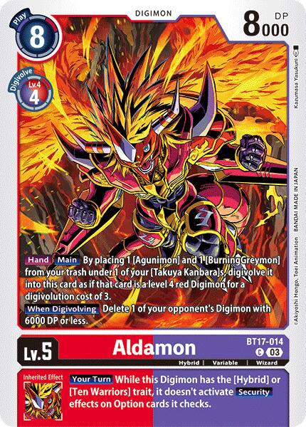 Aldamon - Secret Crisis - Digimon Card Game