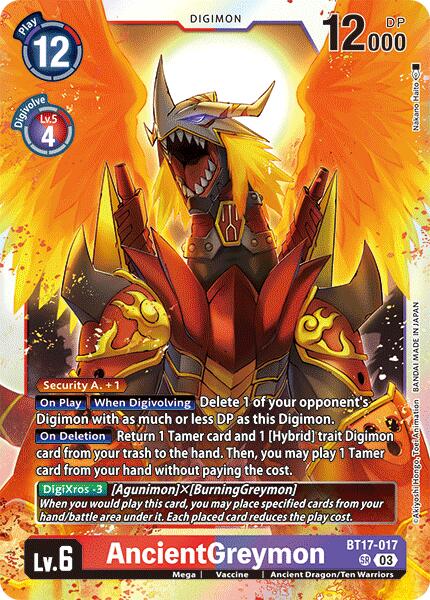 Ancientgreymon - Secret Crisis - Digimon Card Game