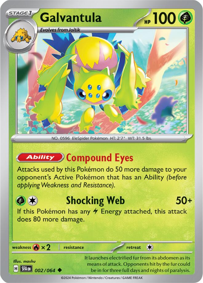 Galvantula card artwork