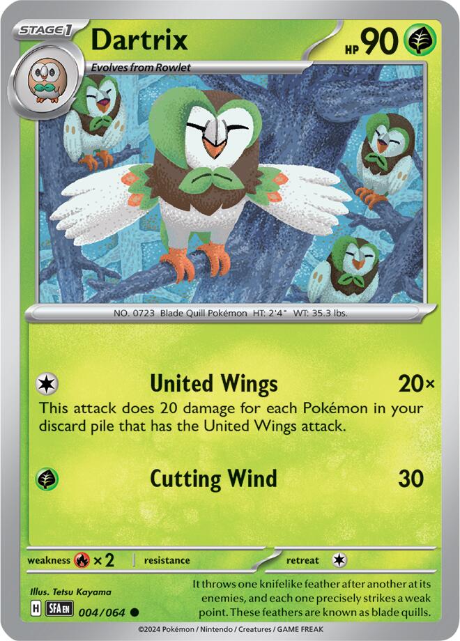 Dartrix card artwork