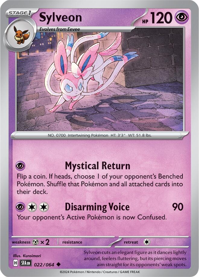 Sylveon card artwork