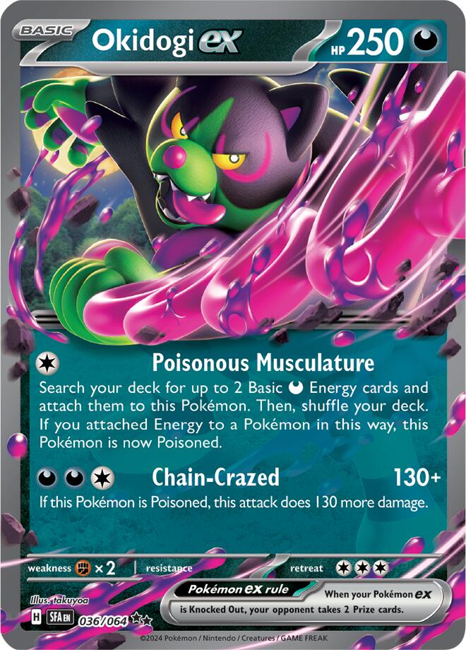 Okidogi ex card artwork