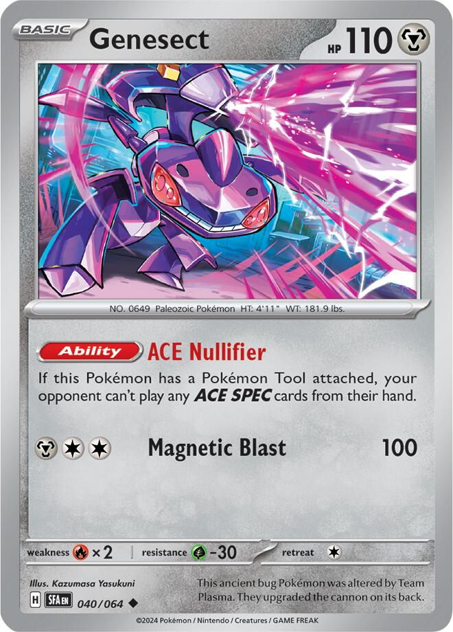Genesect card artwork