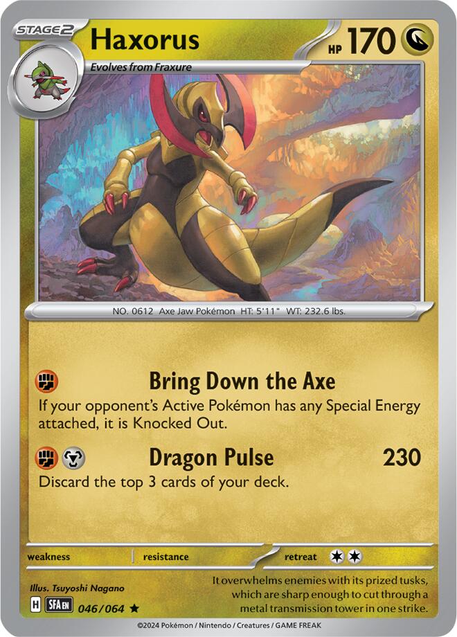 Haxorus card artwork