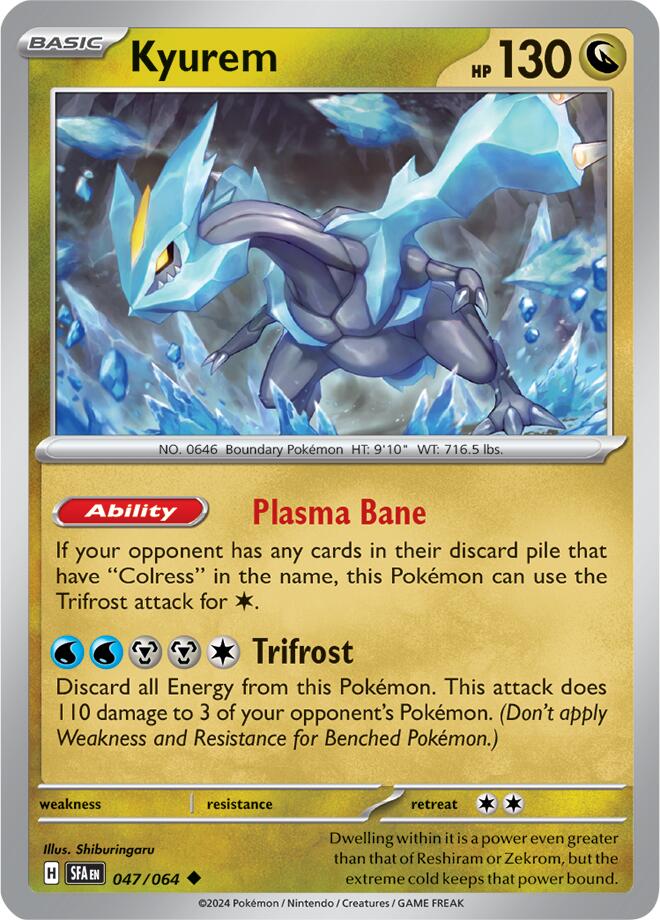 Kyurem card artwork