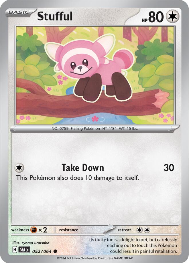 Stufful card artwork