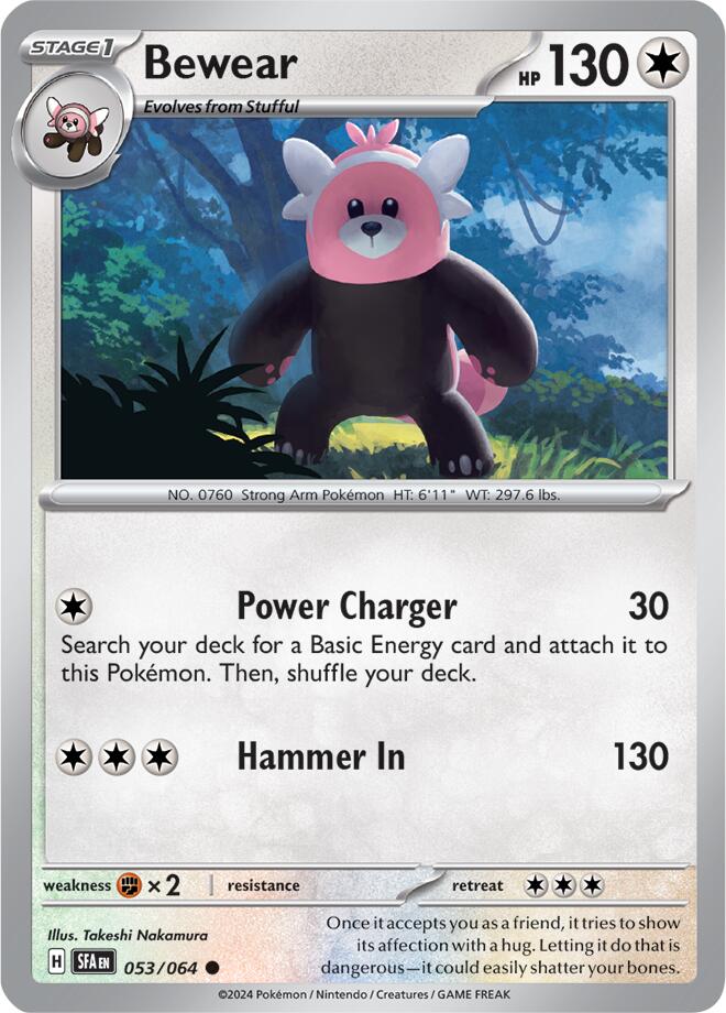 Bewear card artwork