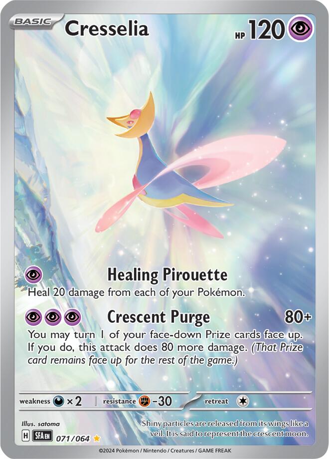 Cresselia card artwork
