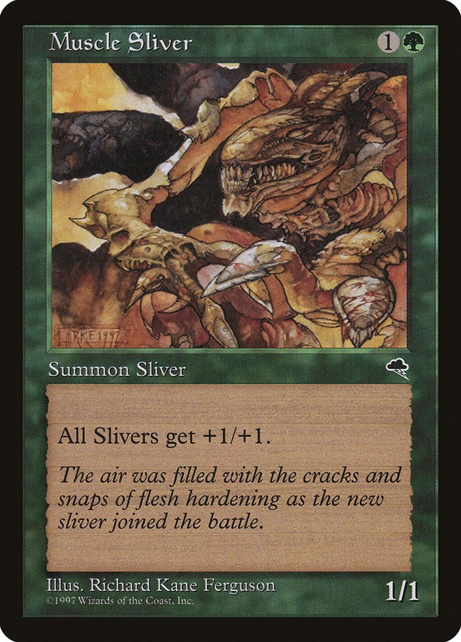 *CCGHouse* Magic MTG NM Metallic Sliver X4 Tempest 