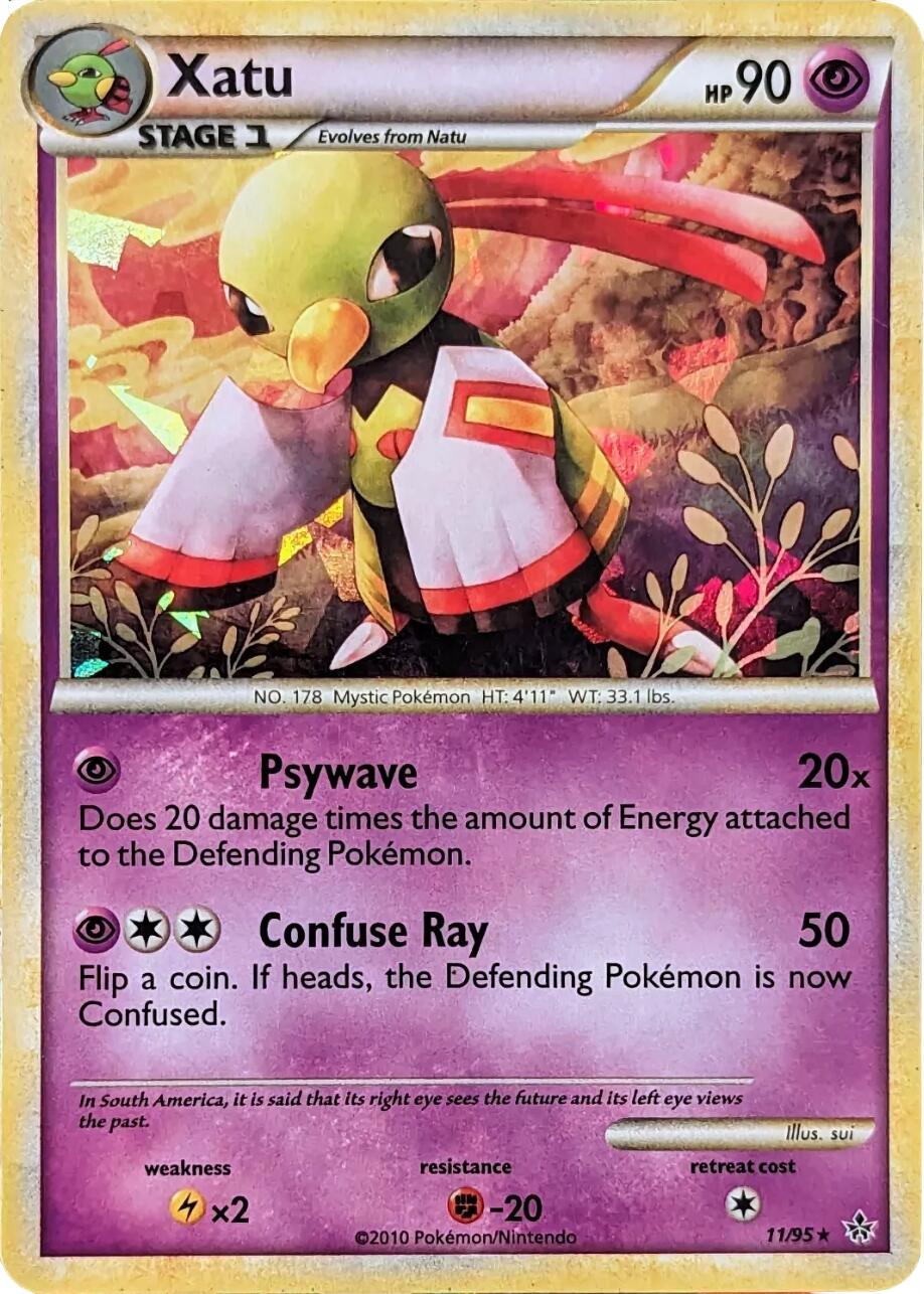 Xatu card artwork