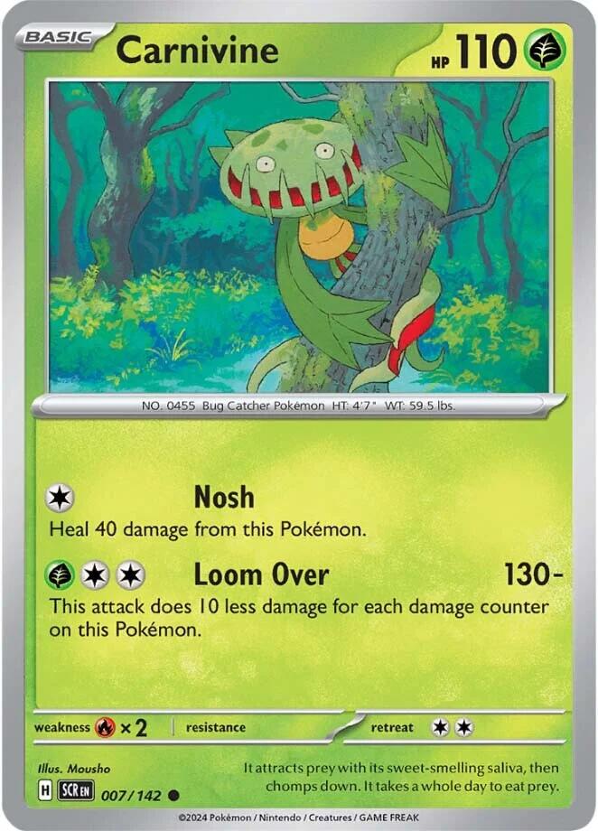 Carnivine card artwork