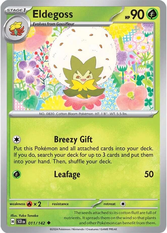 Eldegoss card artwork