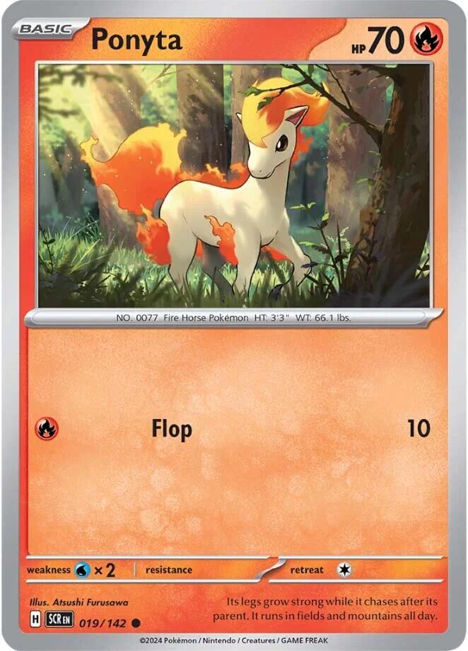 Ponyta card artwork