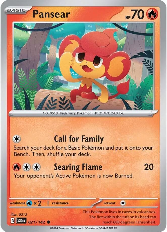 Pansear card artwork
