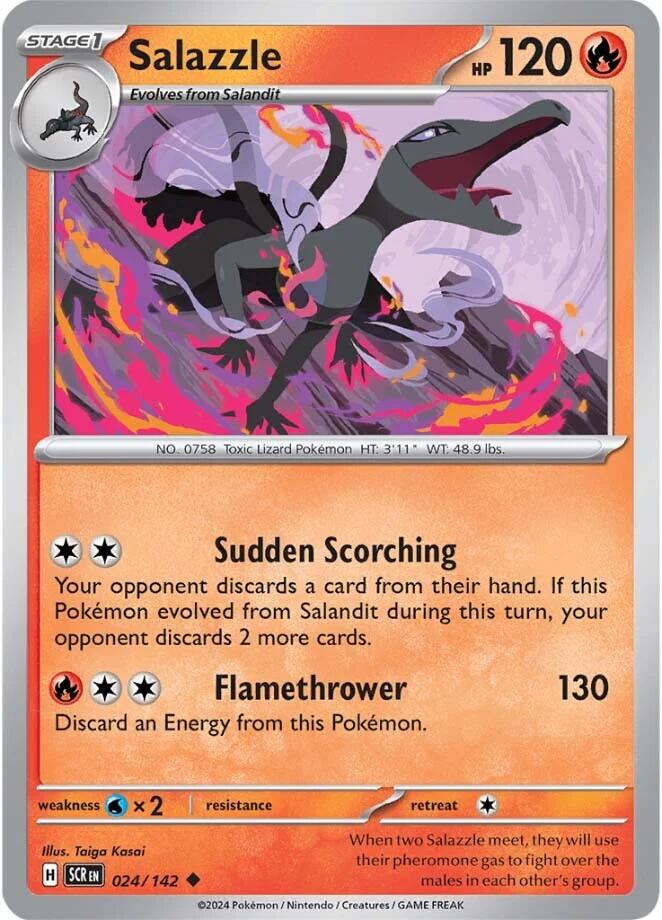 Salazzle card artwork