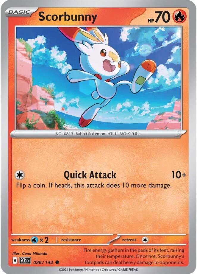 Scorbunny card artwork