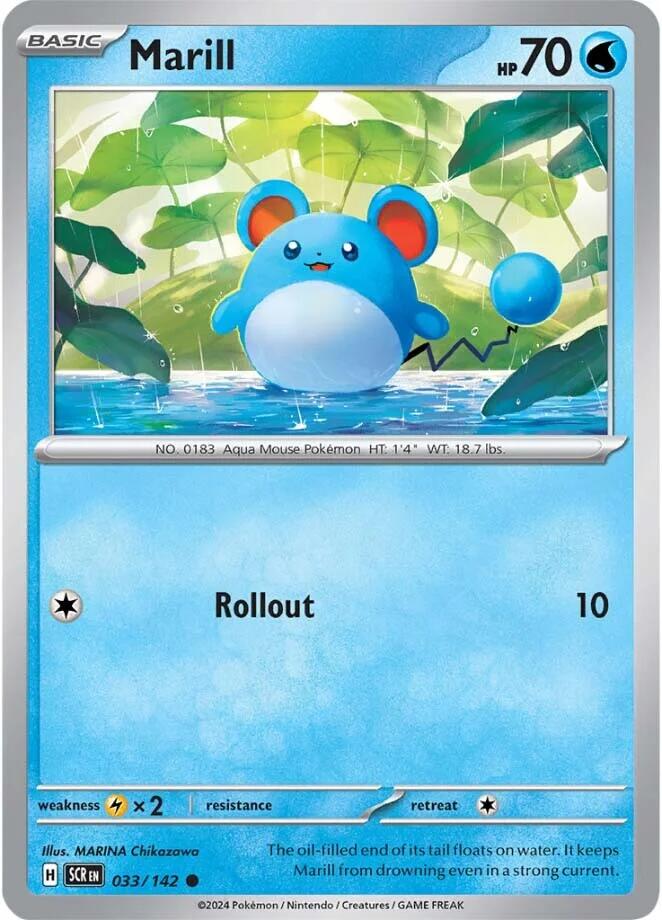 Marill card artwork