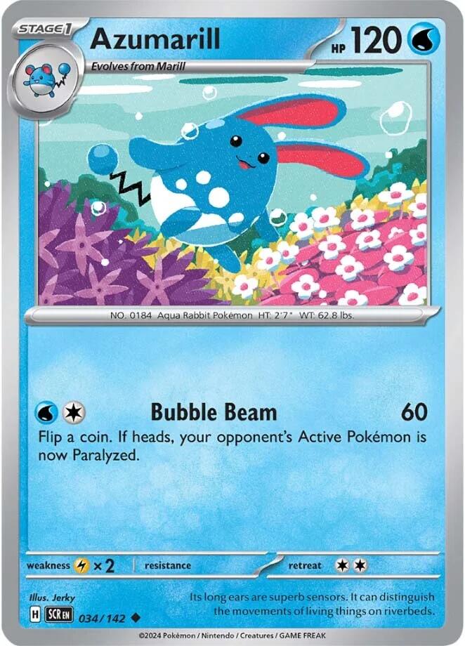 Azumarill card artwork