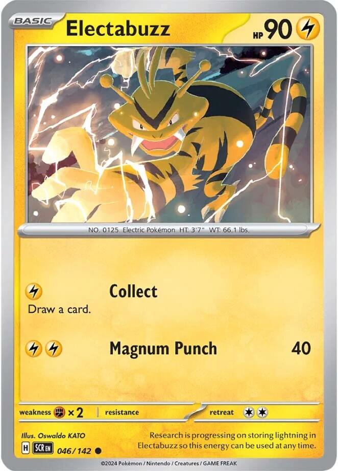Electabuzz card artwork