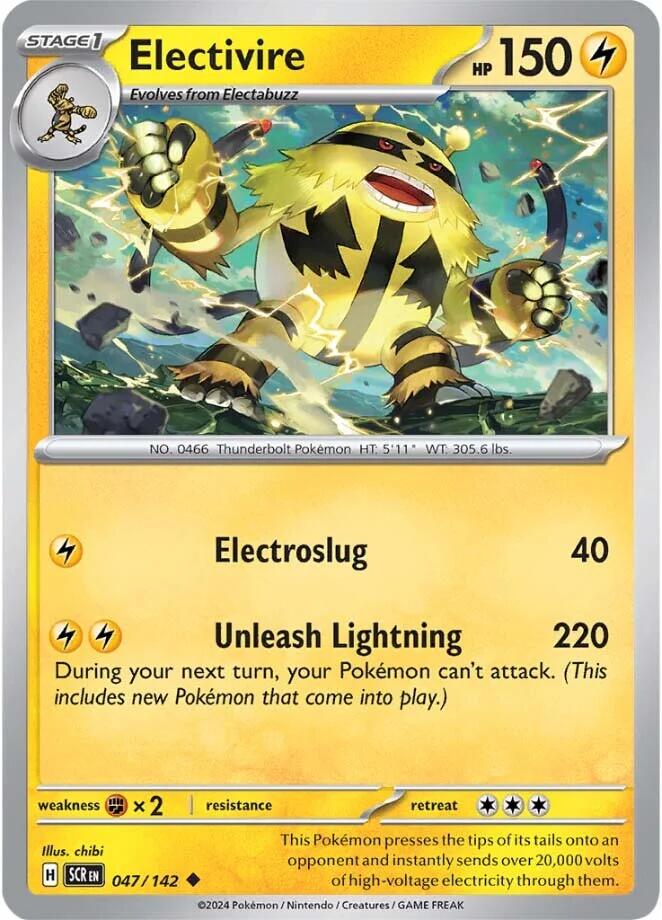 Electivire card artwork