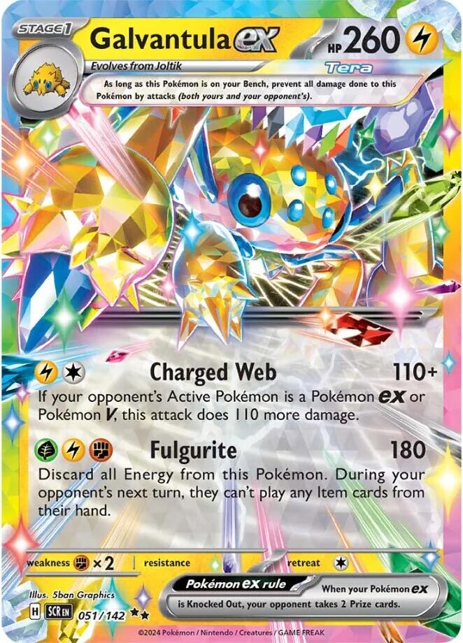 Galvantula ex card artwork